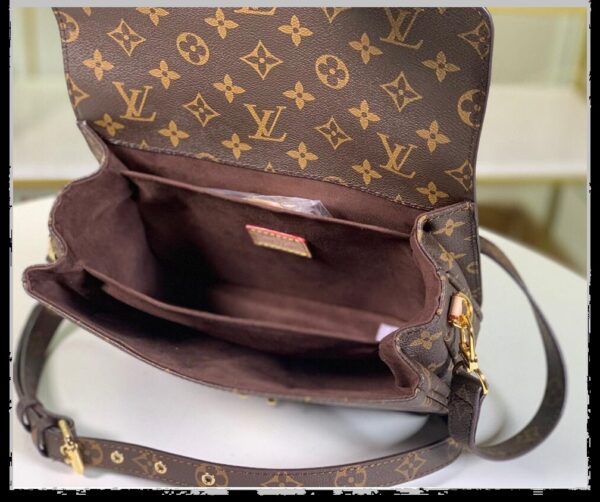 LV Shoulder Bag Pochette Metis Monogram Canvas Shoulder Bag Leather - Image 5
