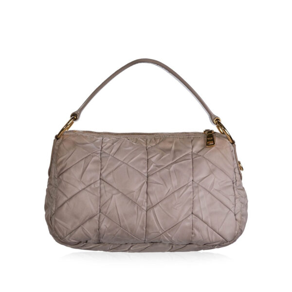 Prada Tessuto Quilted Hobo Handbag