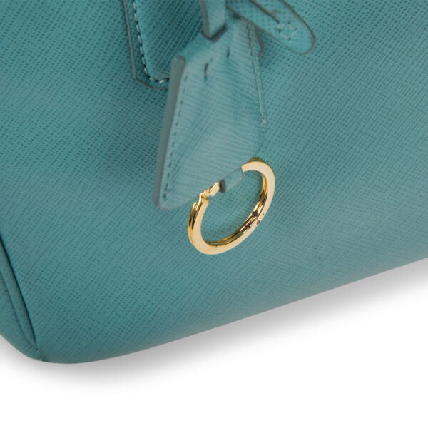 Prada Turquoise Saffiano Small - Image 3