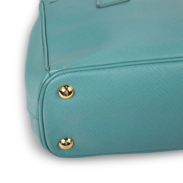 Prada Turquoise Saffiano Small - Image 7
