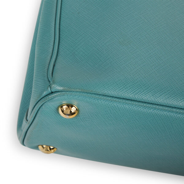 Prada Turquoise Saffiano Small - Image 10