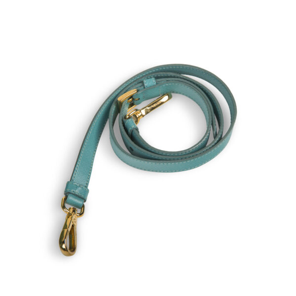 Prada Turquoise Saffiano Small - Image 13