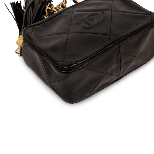 Chanel Vintage Lambskin Tassel Bag - Image 4