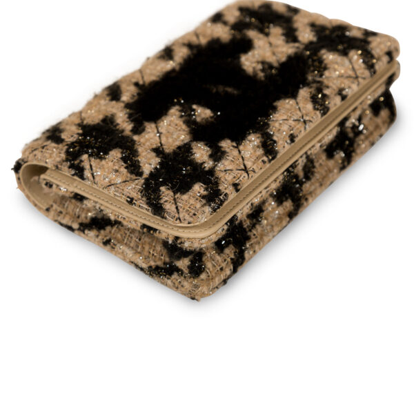 Chanel Wallet on Chain - Tweed 19K WOC - Image 4