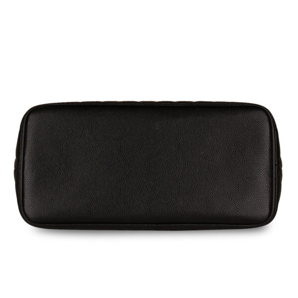 Chanel Vintage Medallion Tote - Black - Image 3