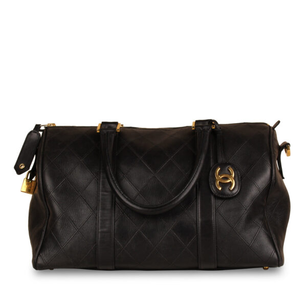 Chanel Vintage Boston Bag - Image 9
