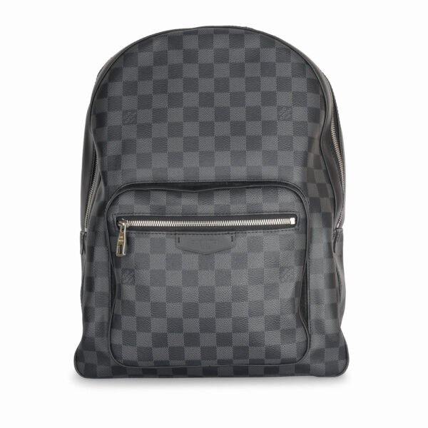 Louis Vuitton Josh Backpack - Damier Graphite - Image 7
