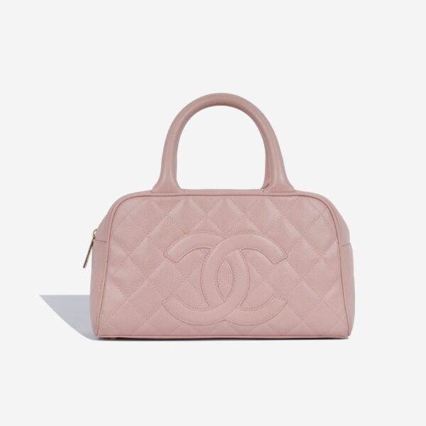 Chanel Vintage Quilted Bowler Tote - Image 6