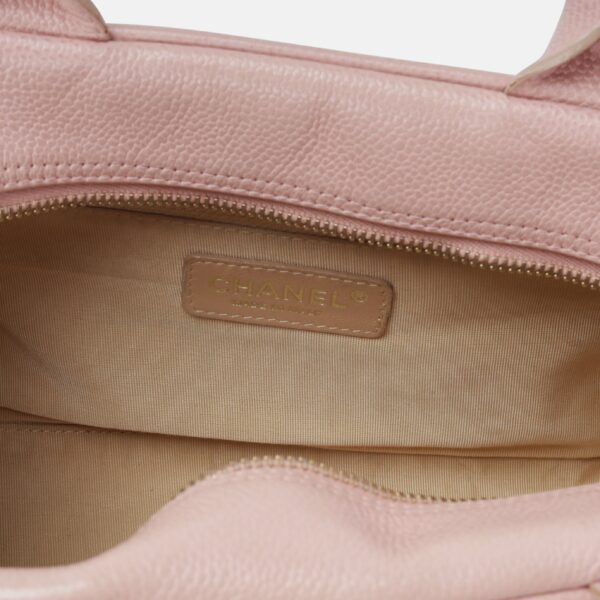 Chanel Vintage Quilted Bowler Tote - Image 4