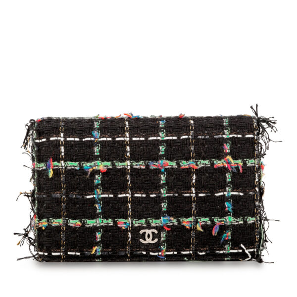 Chanel WOC - Tweed Robot Wallet on Chain - Image 15