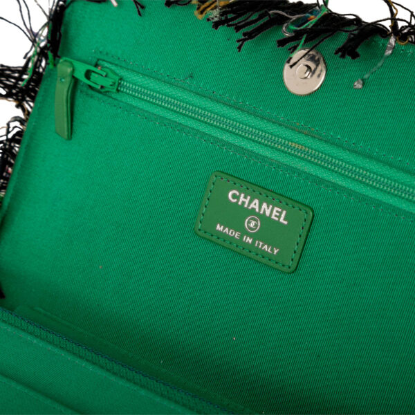 Chanel WOC - Tweed Robot Wallet on Chain - Image 9