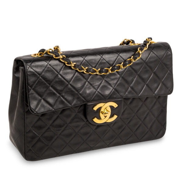 Chanel Vintage XL Maxi Flap Bag - Image 4
