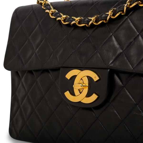 Chanel Vintage XL Maxi Flap Bag - Image 6