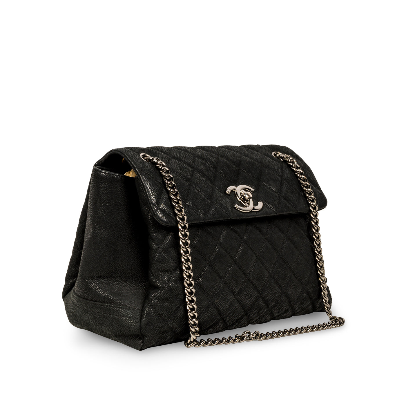 Chanel Accordion Shoulder Bag - Matte Caviar - Image 2