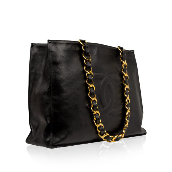 Chanel Vintage Classic Shopper Tote - Image 3