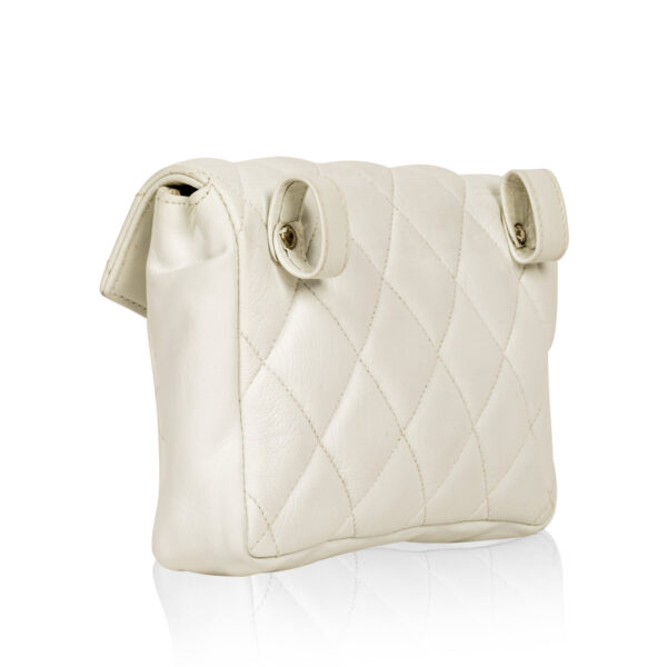 Chanel Vintage Bum Bag - White - Image 4