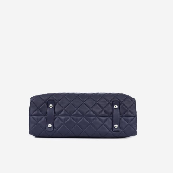 Chanel Accordion Shoulder Bag - Navy - Image 3