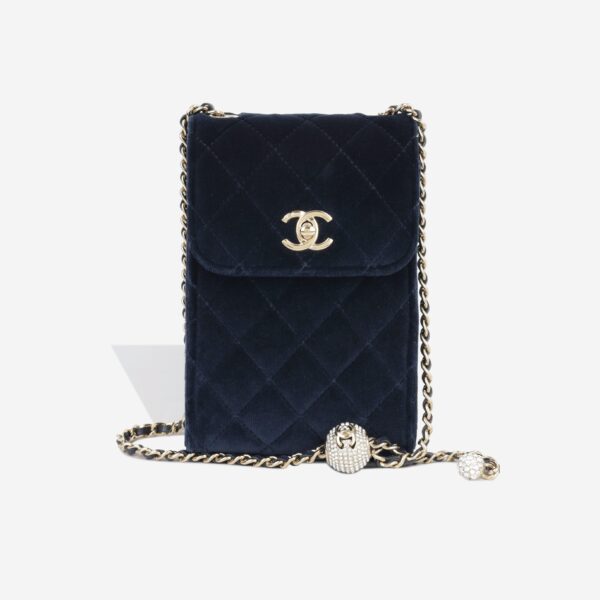 Chanel Vertical Clutch on Chain - Image 6