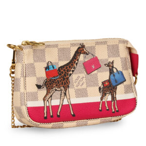 Louis Vuitton Mini Pochette Accessoires - Damier Azur