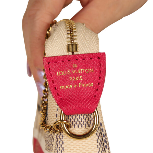 Louis Vuitton Mini Pochette Accessoires - Damier Azur - Image 4