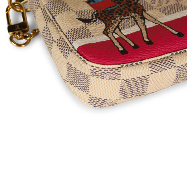 Louis Vuitton Mini Pochette Accessoires - Damier Azur - Image 6