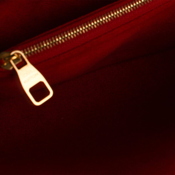 Louis Vuitton Caissa Clutch Cerise - Damier Ebene - Image 8
