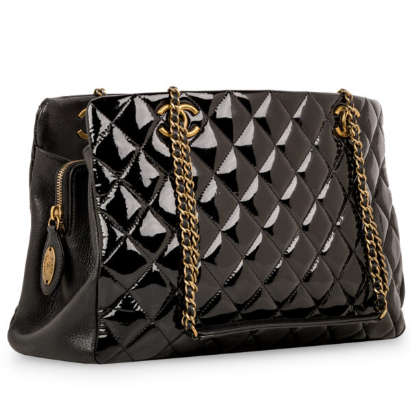 Chanel Timeless Patent Shoulder Bag