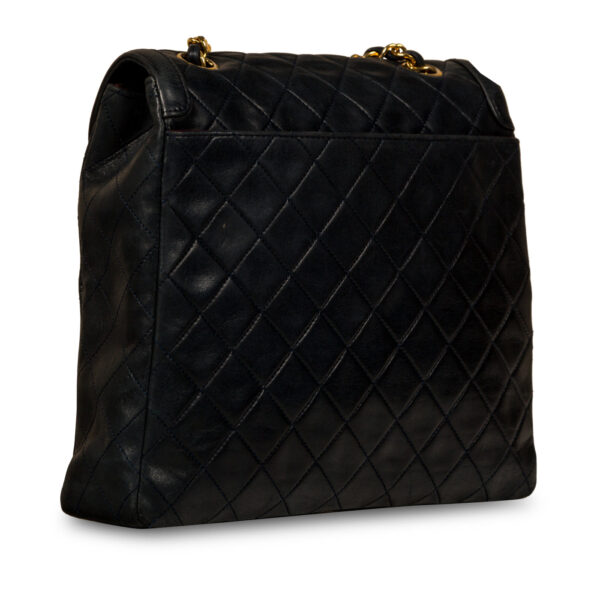 Chanel Vintage Lambskin Shoulder Bag - Image 2