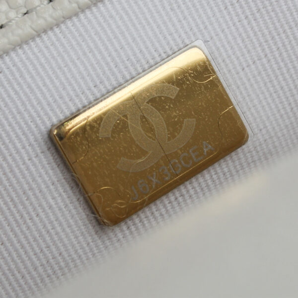 Chanel White Boy Bag - Small - Image 8