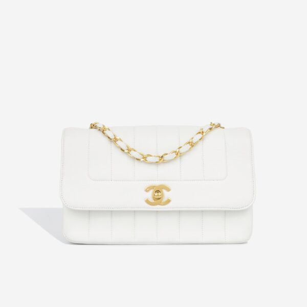 Chanel Vertical Flap Bag - Vintage - Image 6