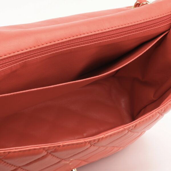Chanel XL Maxi Flap - Coral - Image 3